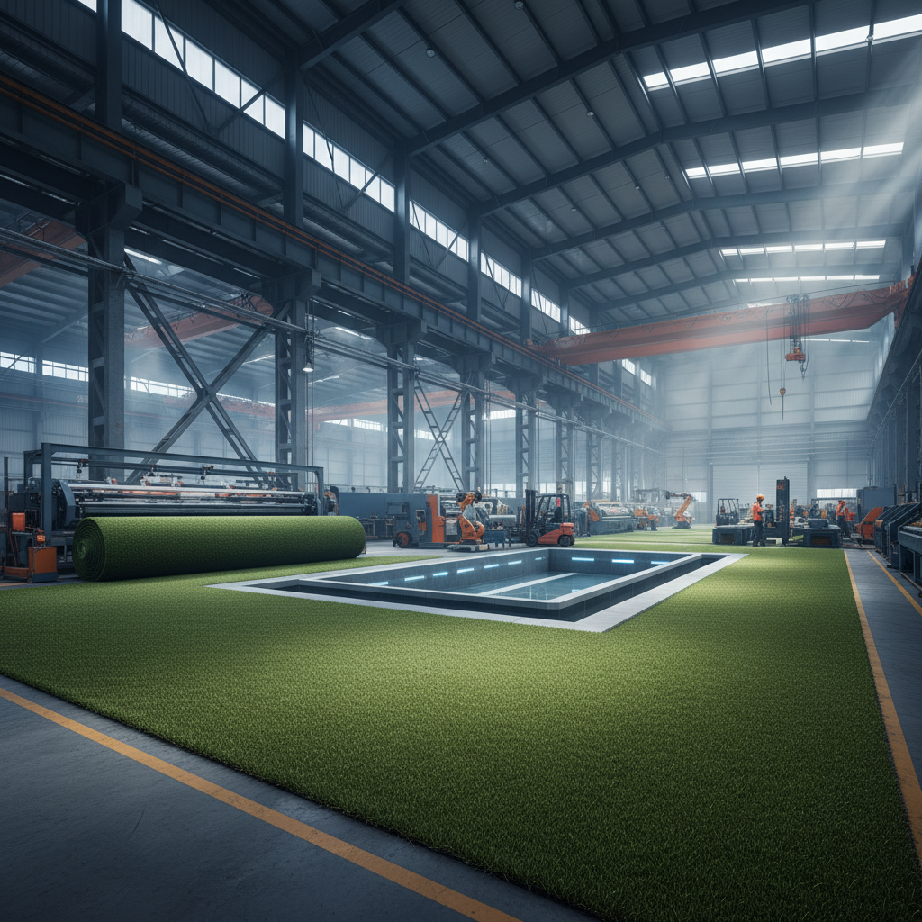 Enhance Your Poolside with Durable Artificial Turf Around Pool Solutions