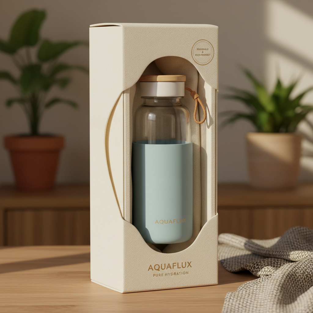 Elevate Your Hydration with a Durable Glass Silicone Water Bottle