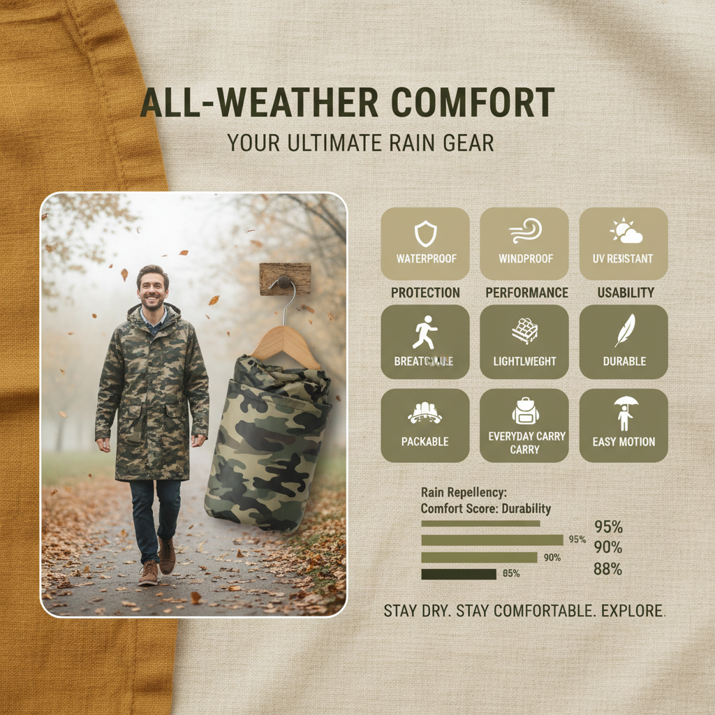 The Essential Camo Rain Coat A Comprehensive Guide to Functionality and Future Trends