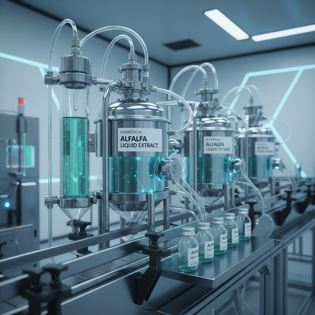 Exploring the Benefits and Applications of Alfalfa Liquid Extract for Wellness