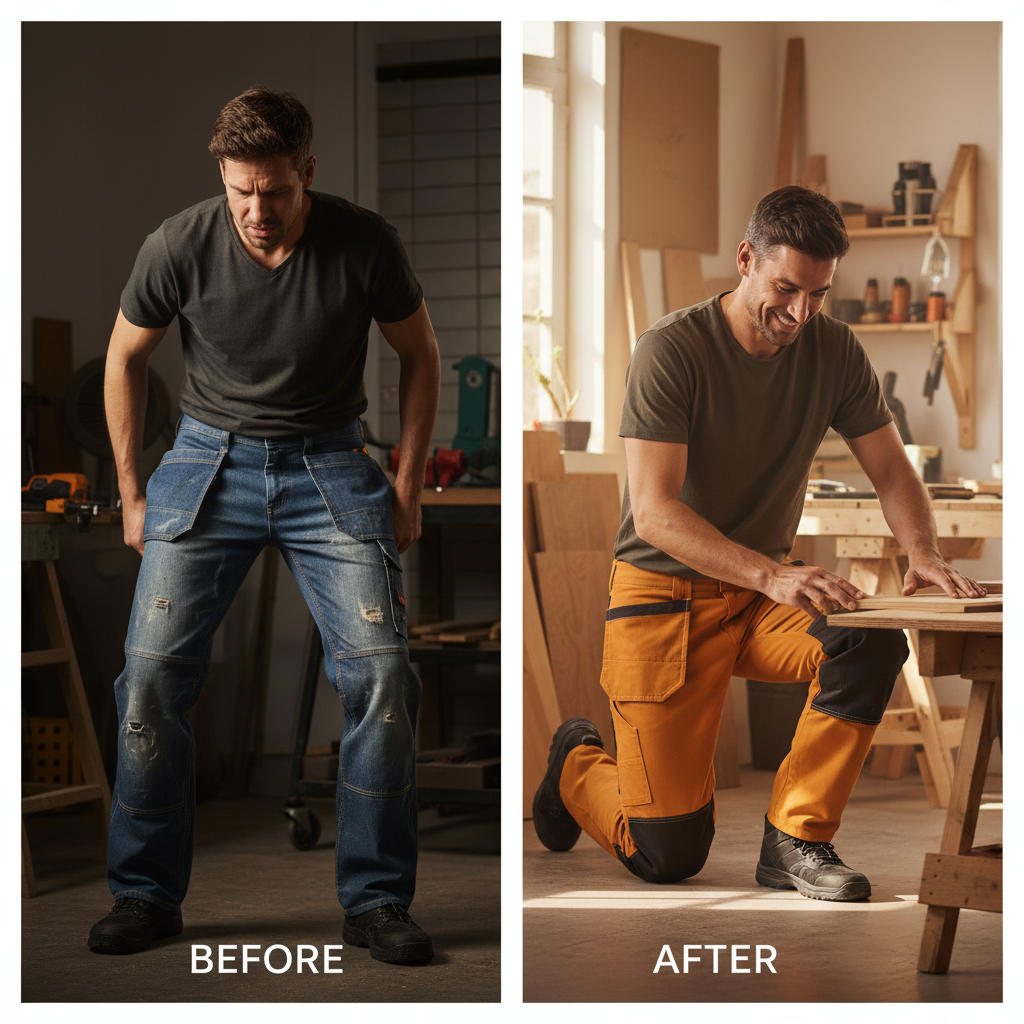 Essential Orange Work Trousers for Workplace Safety and Visibility