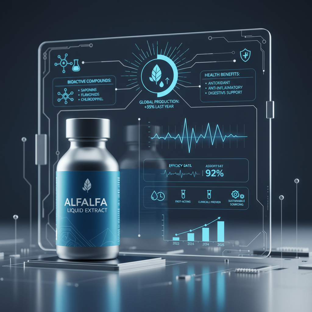 Exploring the Benefits and Applications of Alfalfa Liquid Extract for Wellness