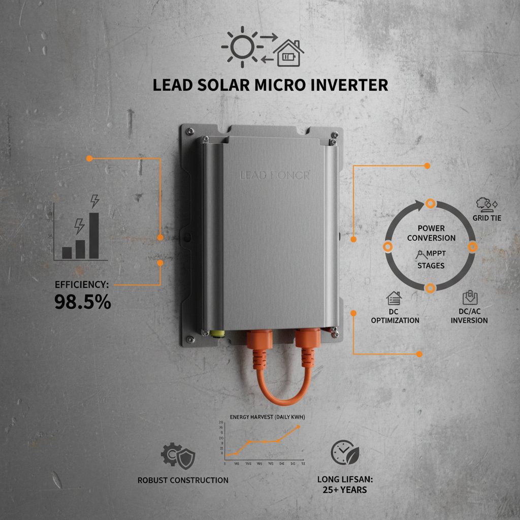 Advancements in Lead Solar Micro Inverter Technology for Sustainable Energy