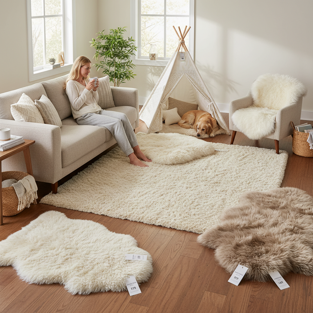 Explore Luxurious Faux Fur Rugs for Sale and Enhance Your Home Decor