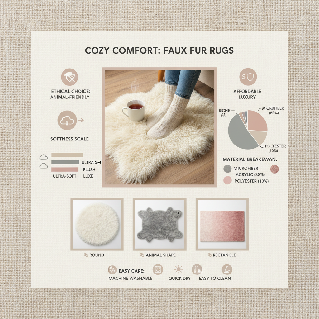 Explore Luxurious Faux Fur Rugs for Sale and Enhance Your Home Decor