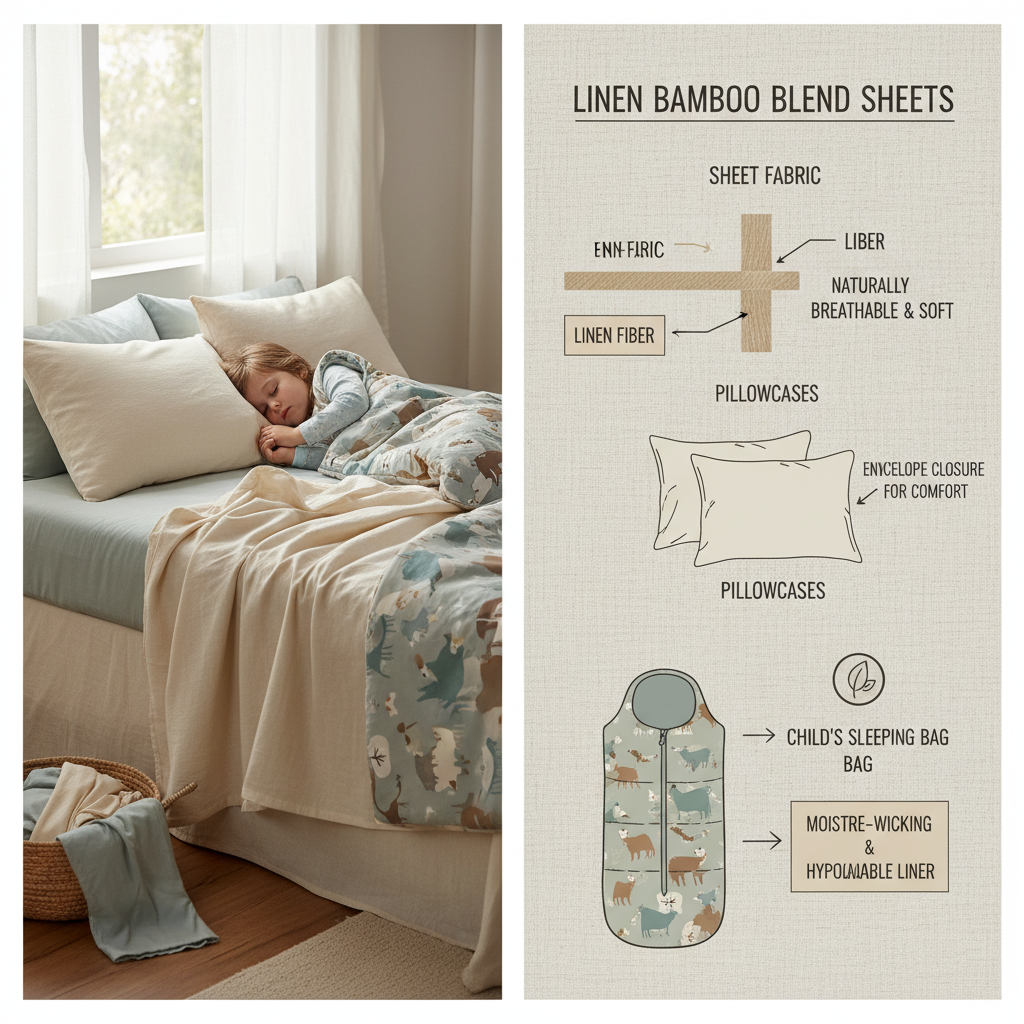 Discover the Luxurious Comfort of Linen Bamboo Blend Sheets for Restful Sleep