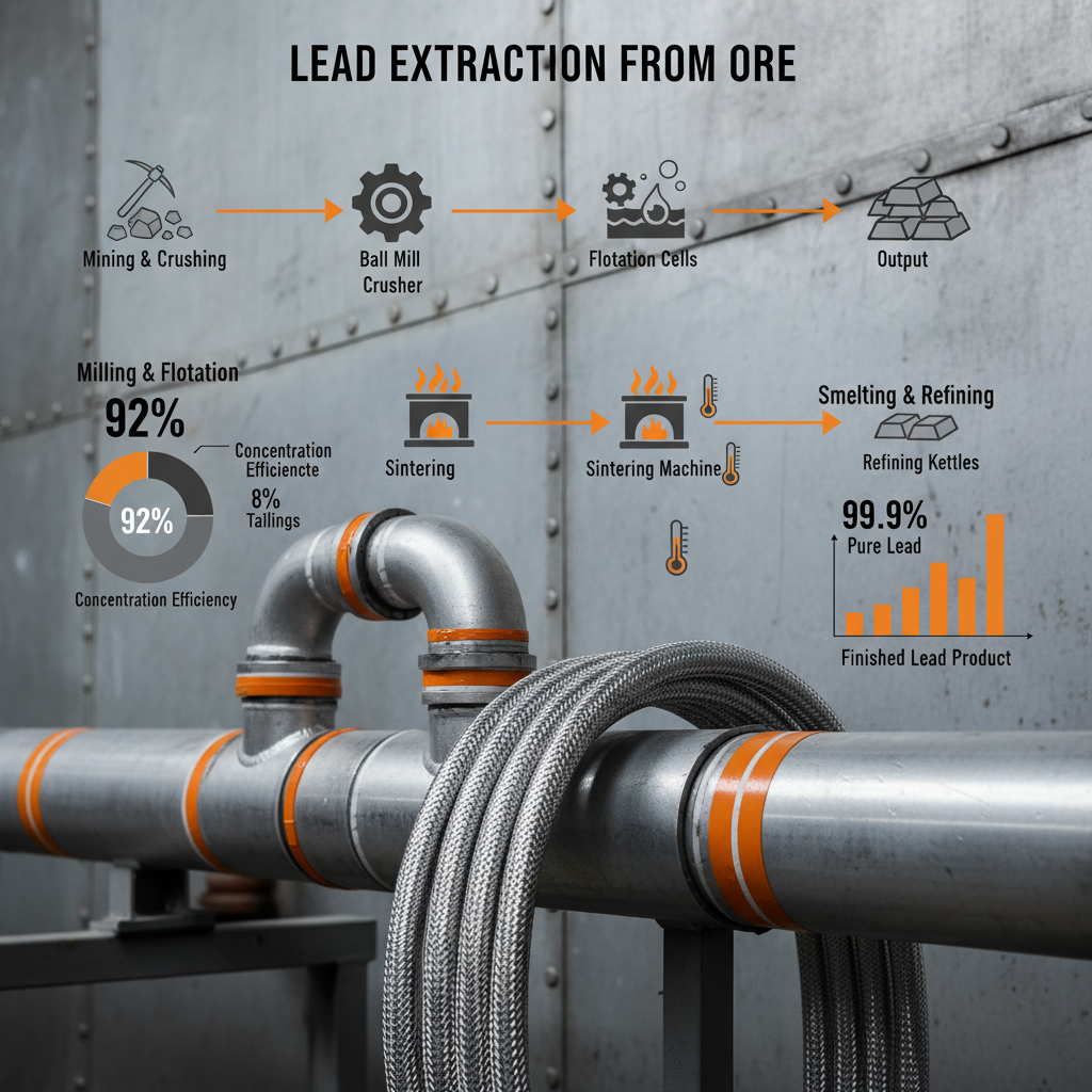 Advancements in Lead Extraction from Ore for Sustainable Resource Management