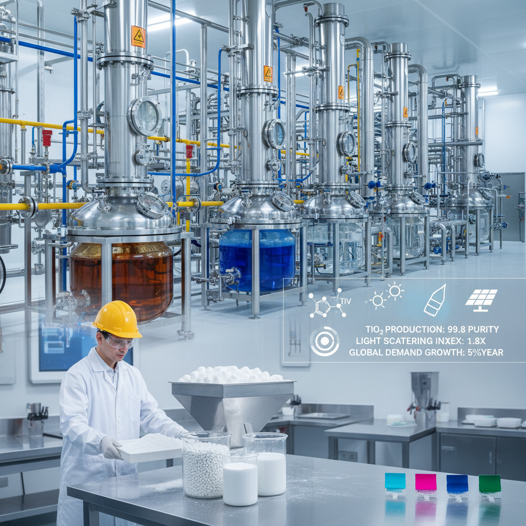 Exploring the Versatile Applications of tio2 Powder in Modern Industries