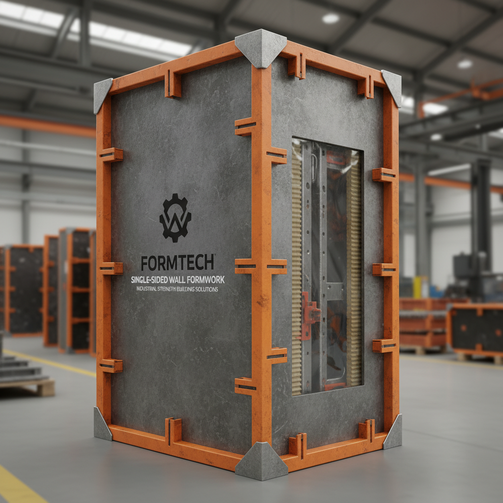 Advancements in Single Sided Wall Formwork for Modern Construction Projects