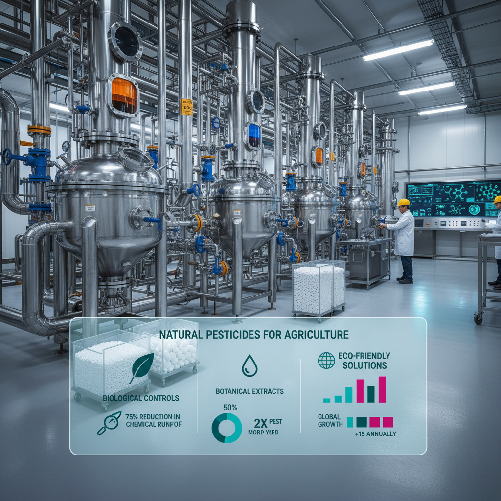 Advancing Sustainable Agriculture with Effective Natural Pesticides for Agriculture