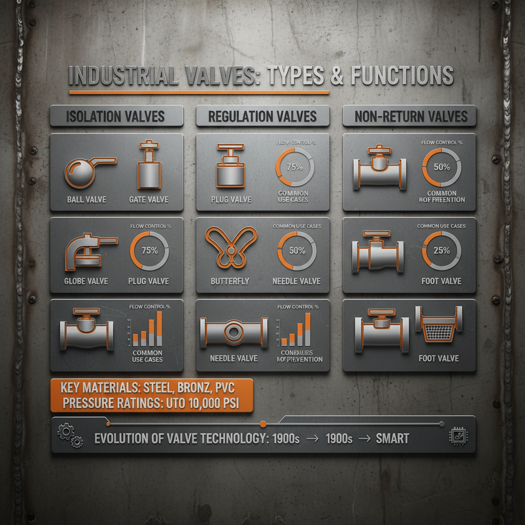 Comprehensive Guide to Industrial Valves Selection and Application