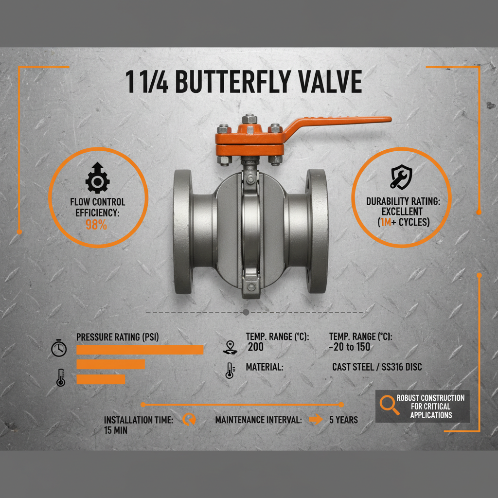 Understanding the Role of the 1 1 4 Butterfly Valve in Modern Fluid Control Systems