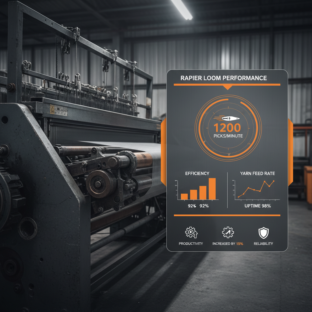 Optimizing Rapier Loom Speed for Enhanced Textile Production Efficiency