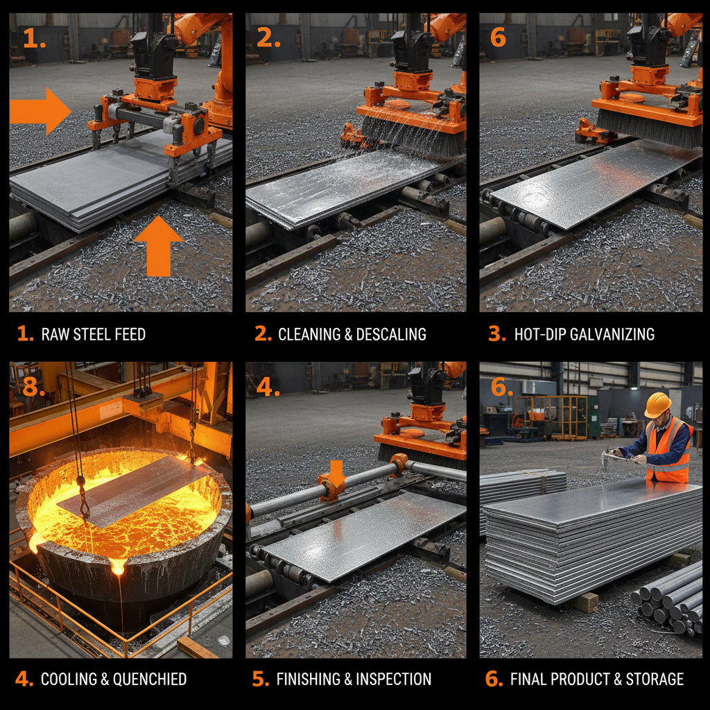 galvanised steel plate