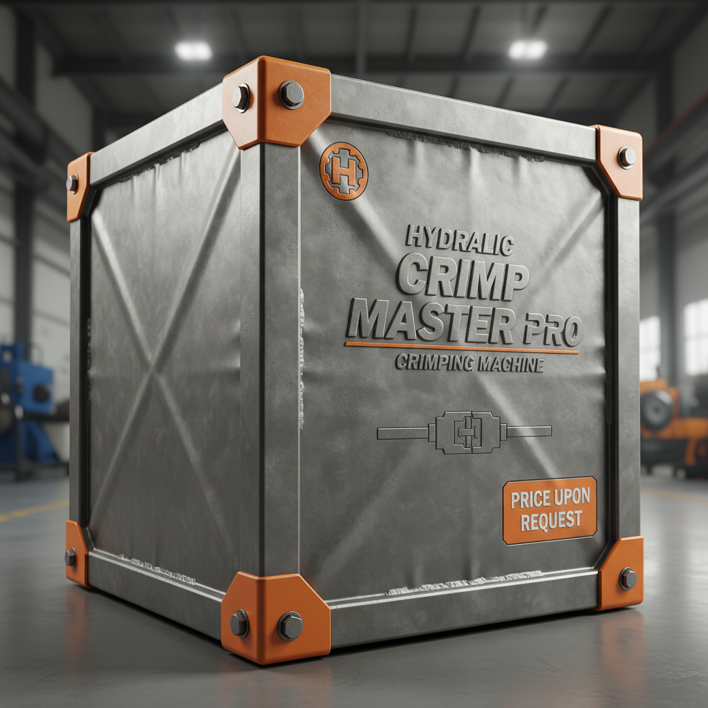 hydraulic hose crimping machine price