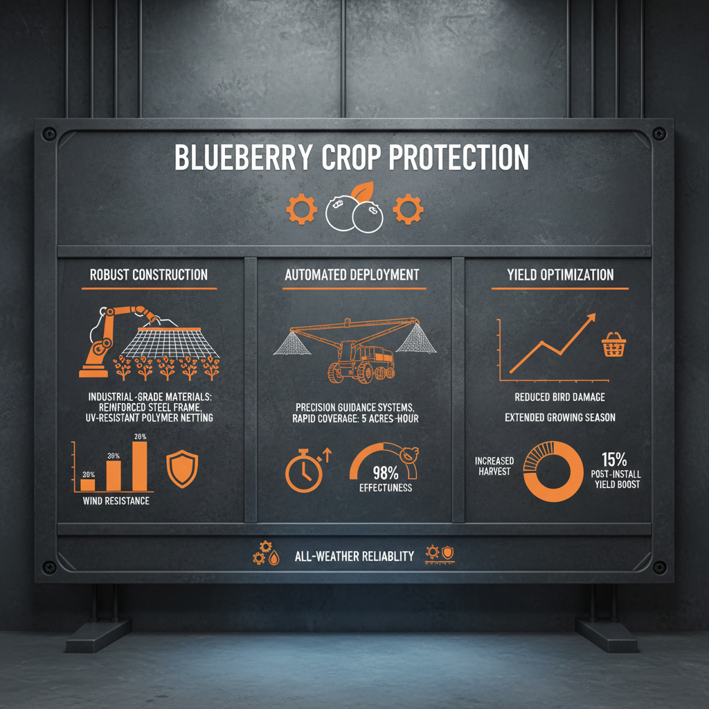 commercial bird netting for blueberries