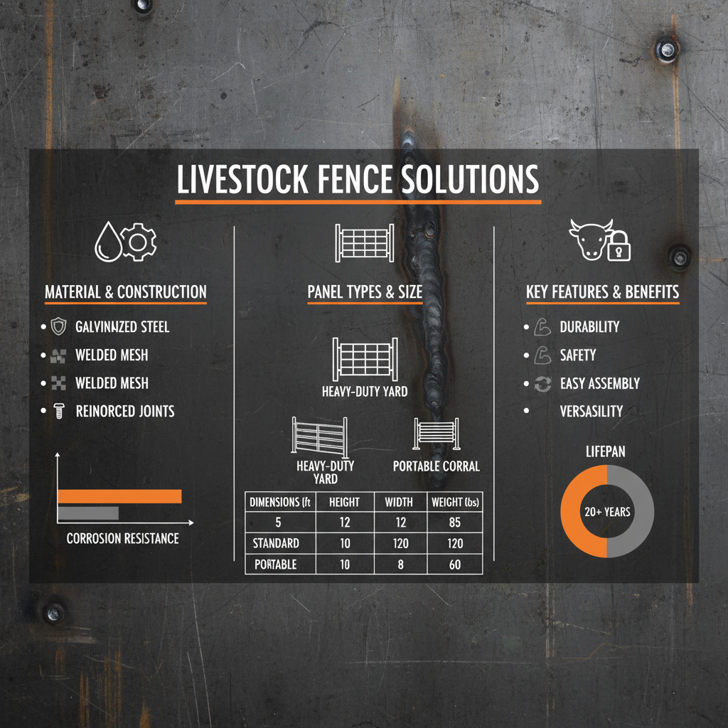 fence panels metal livestock