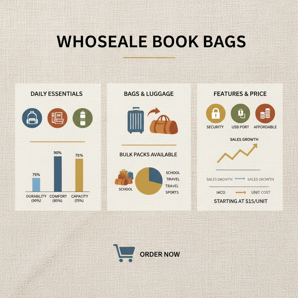 wholesale book bags for sale
