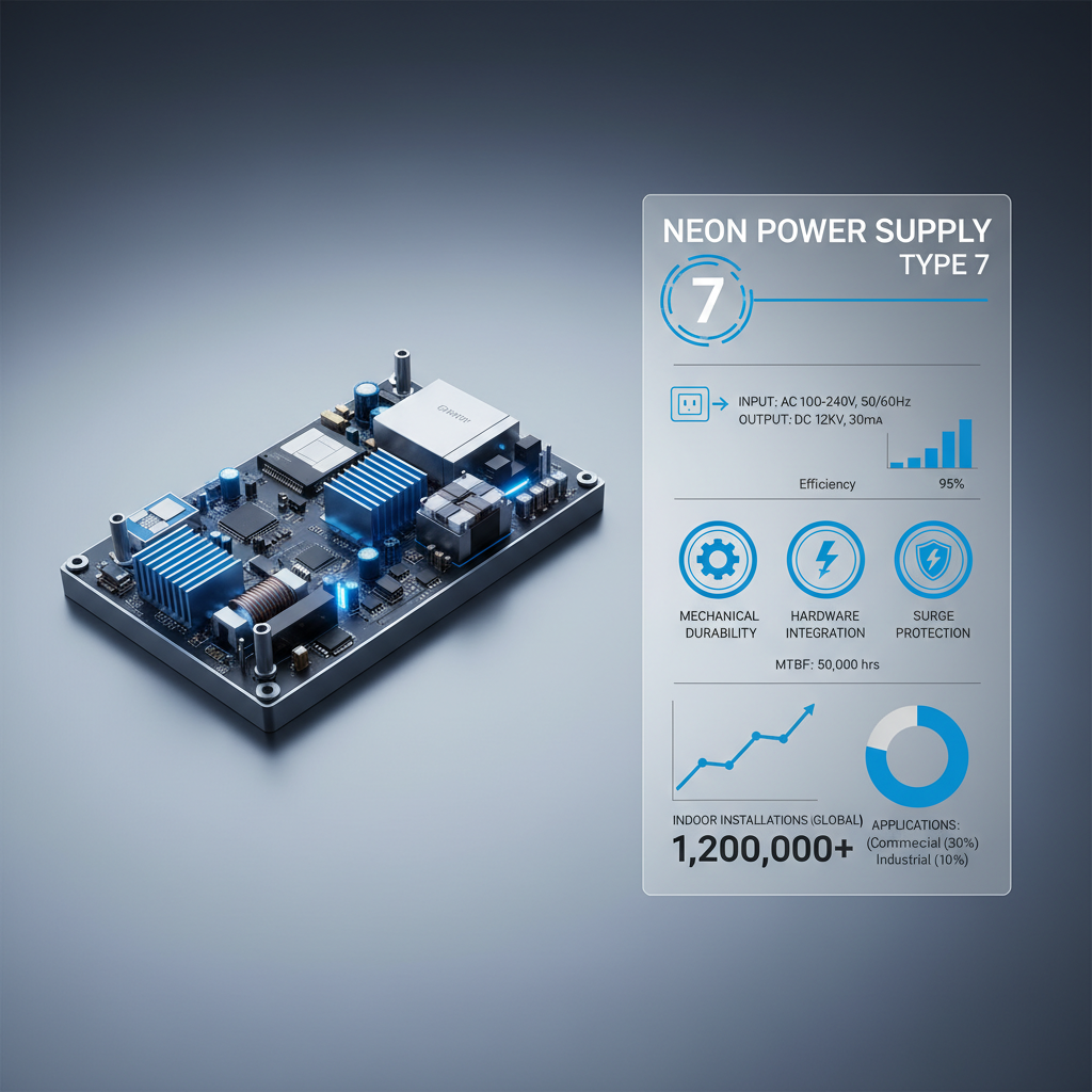 neon power supply indoor type 7