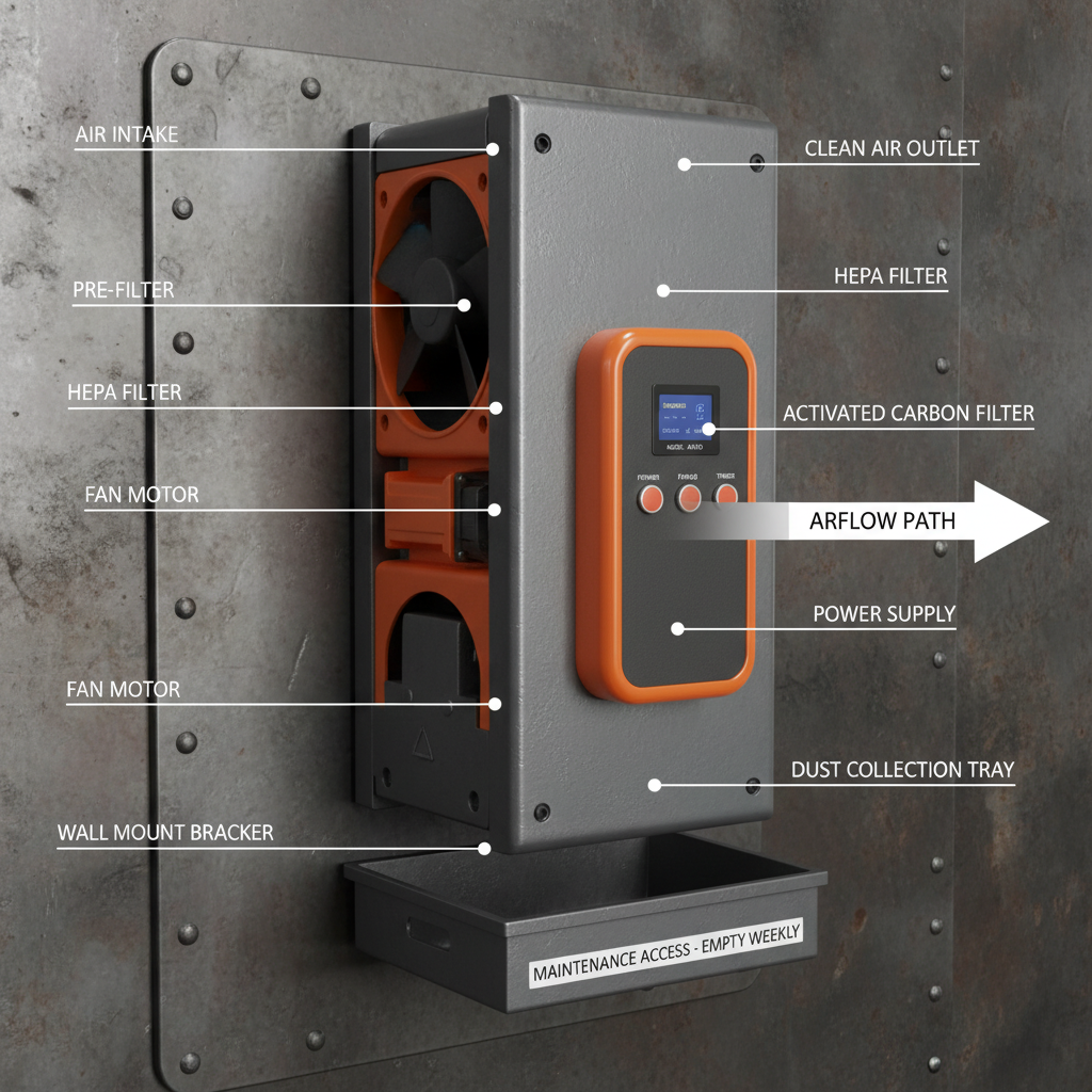 wall mount air cleaner