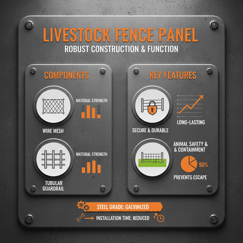 Livestock Fence Panel
