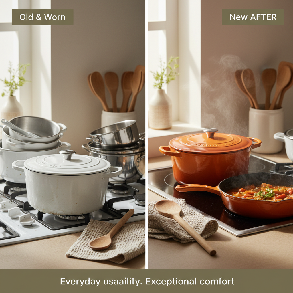 Choosing the Right Cookware A Guide to Hapich Cast Iron for Culinary Excellence