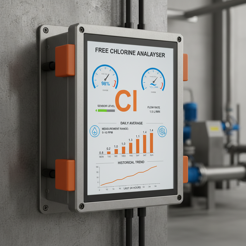 free chlorine analyser