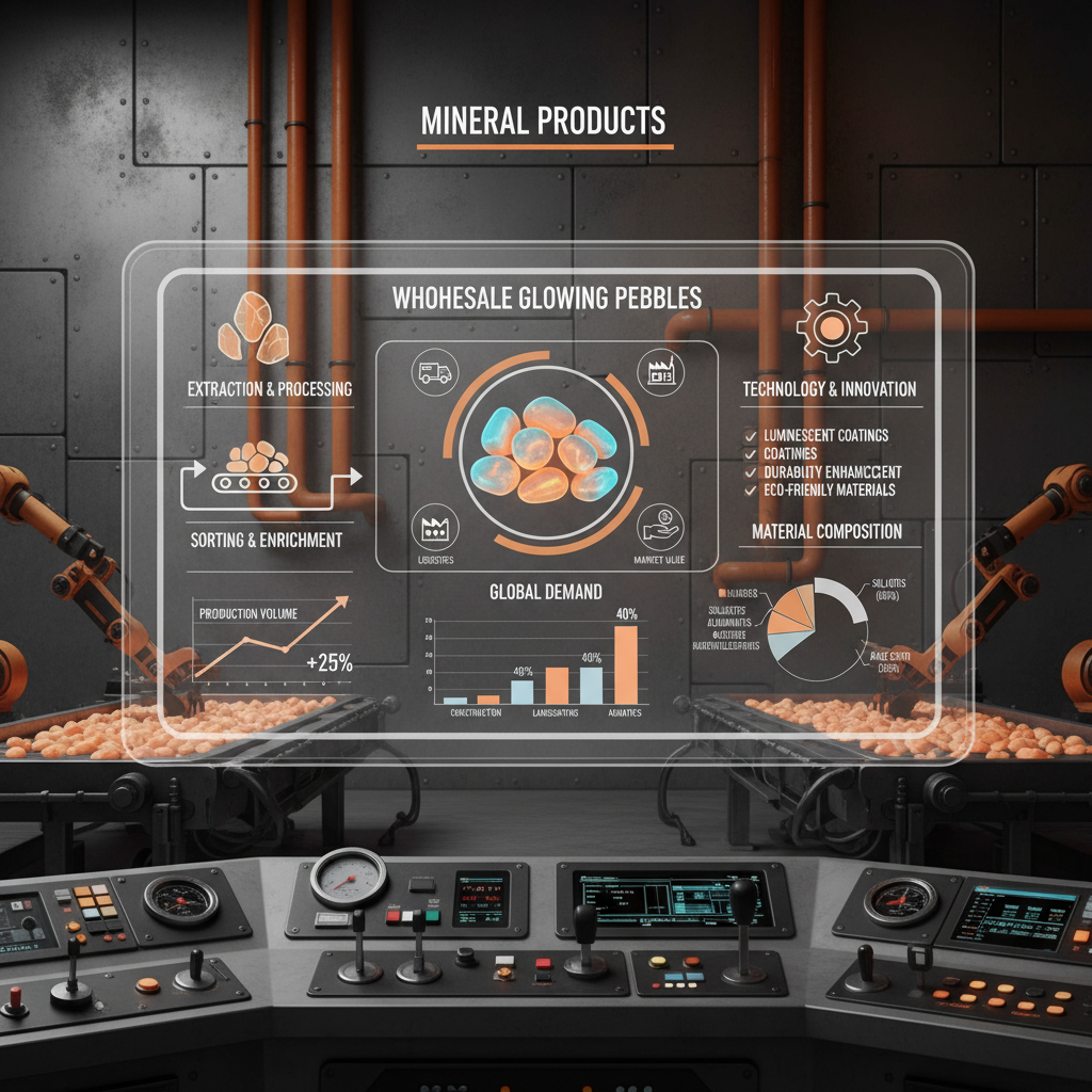 Wholesale glowing Pebbles