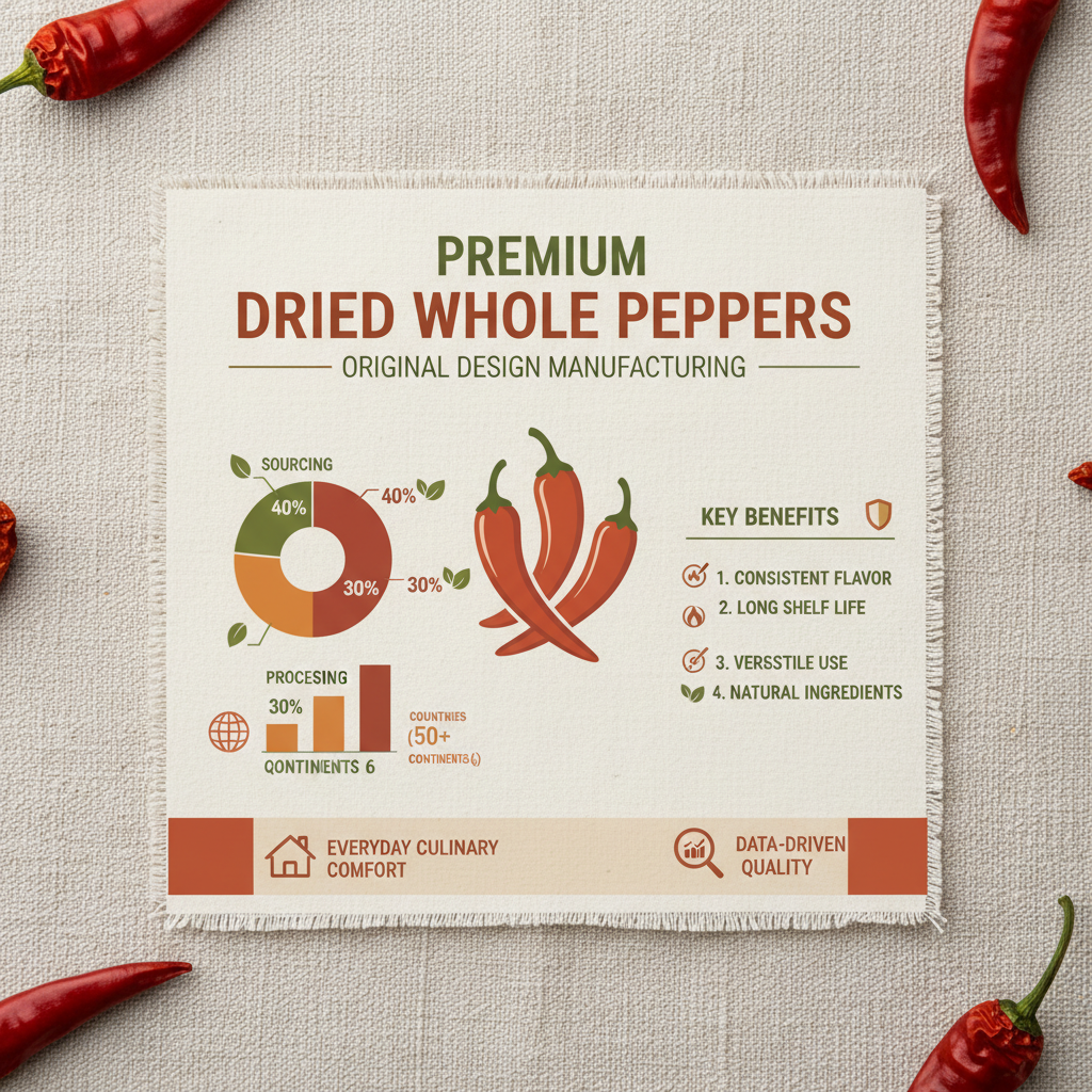 odm dried whole peppers