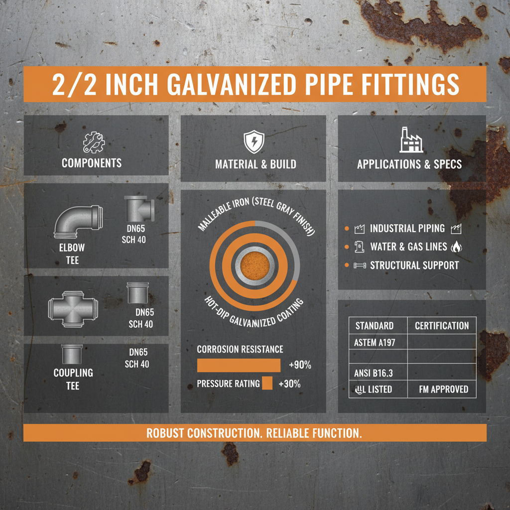 2 1 2 inch galvanized pipe fittings