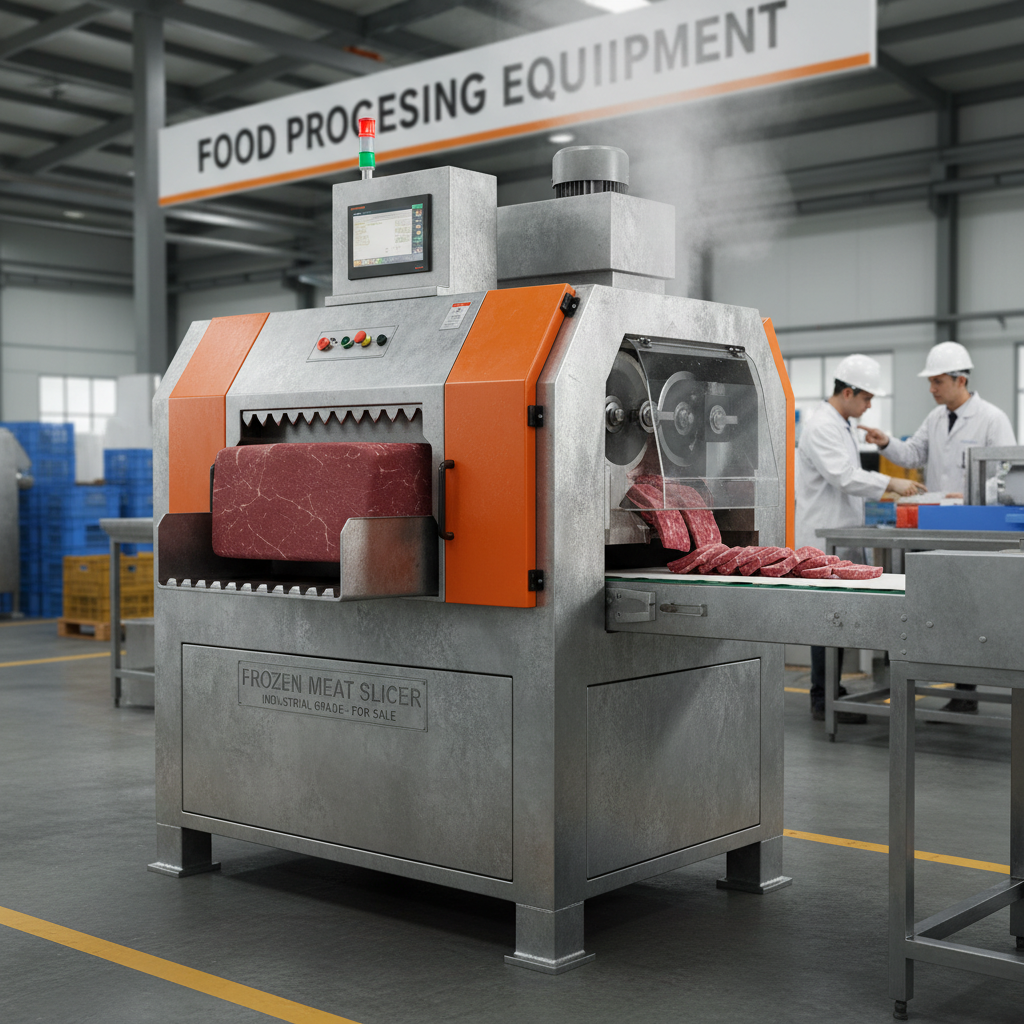 frozen meat cutter machine for sale Manufacture