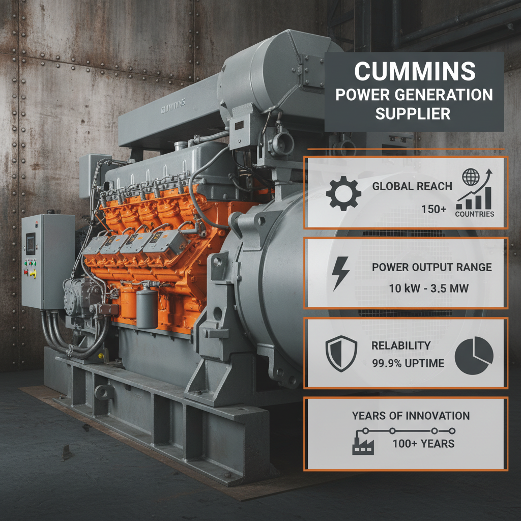 cumins power generation Supplier