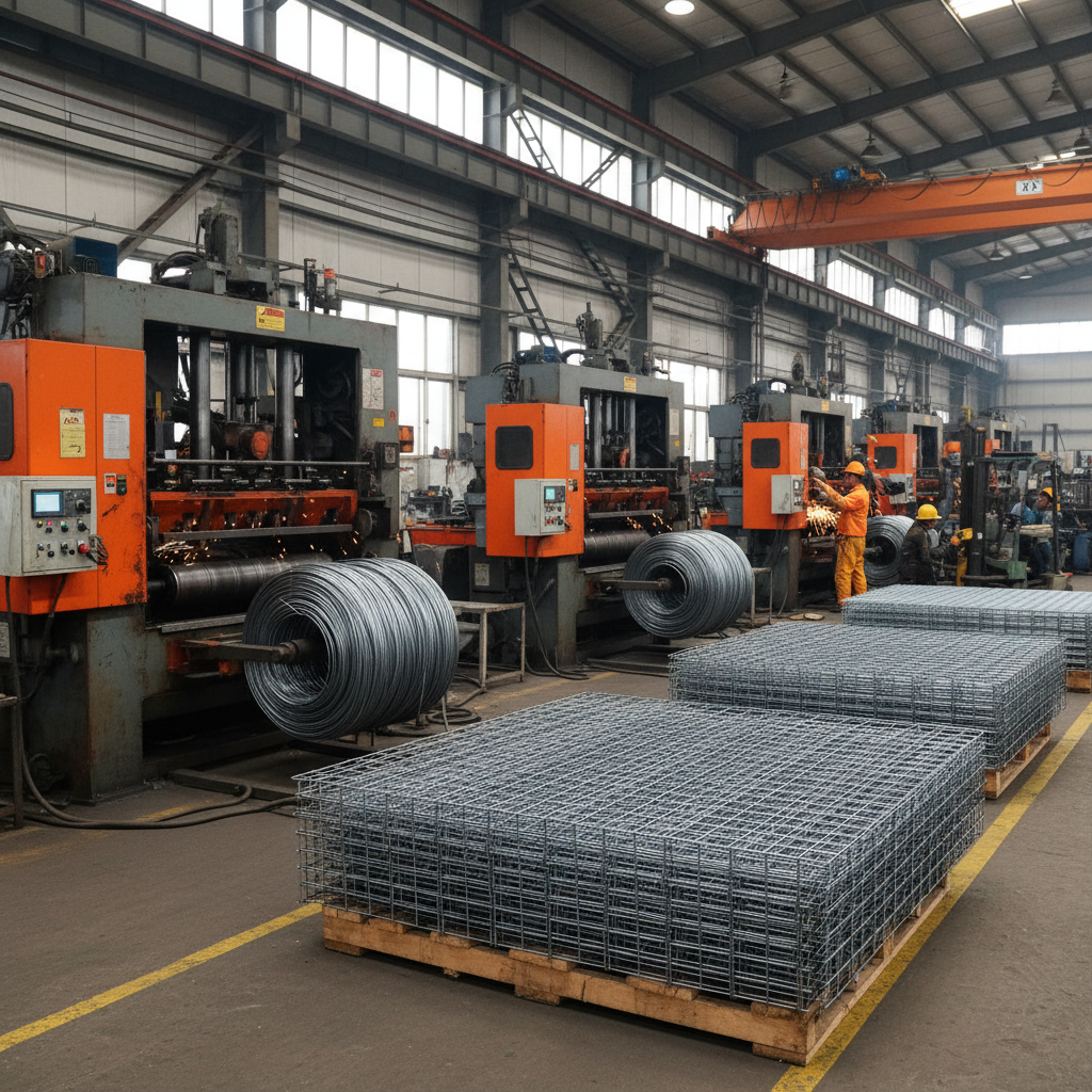 welded mesh panels factory