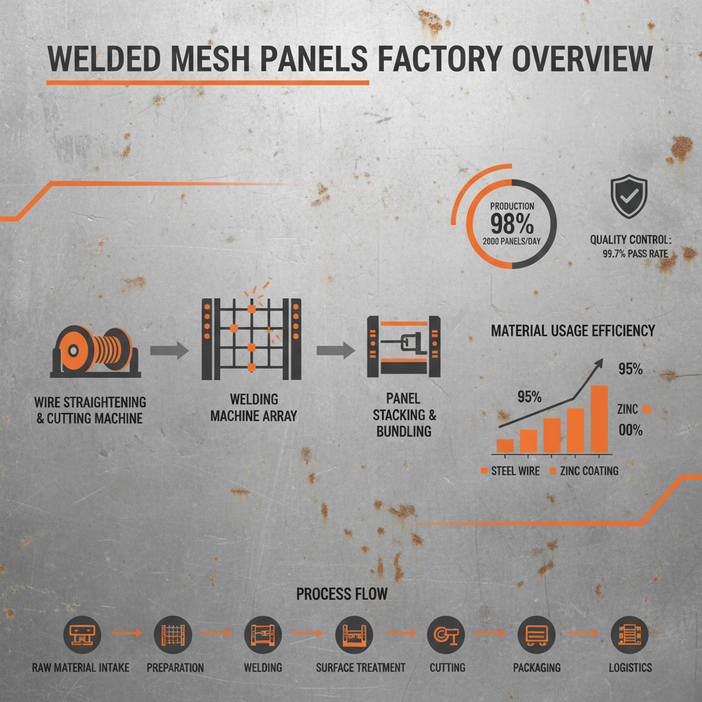 welded mesh panels factory