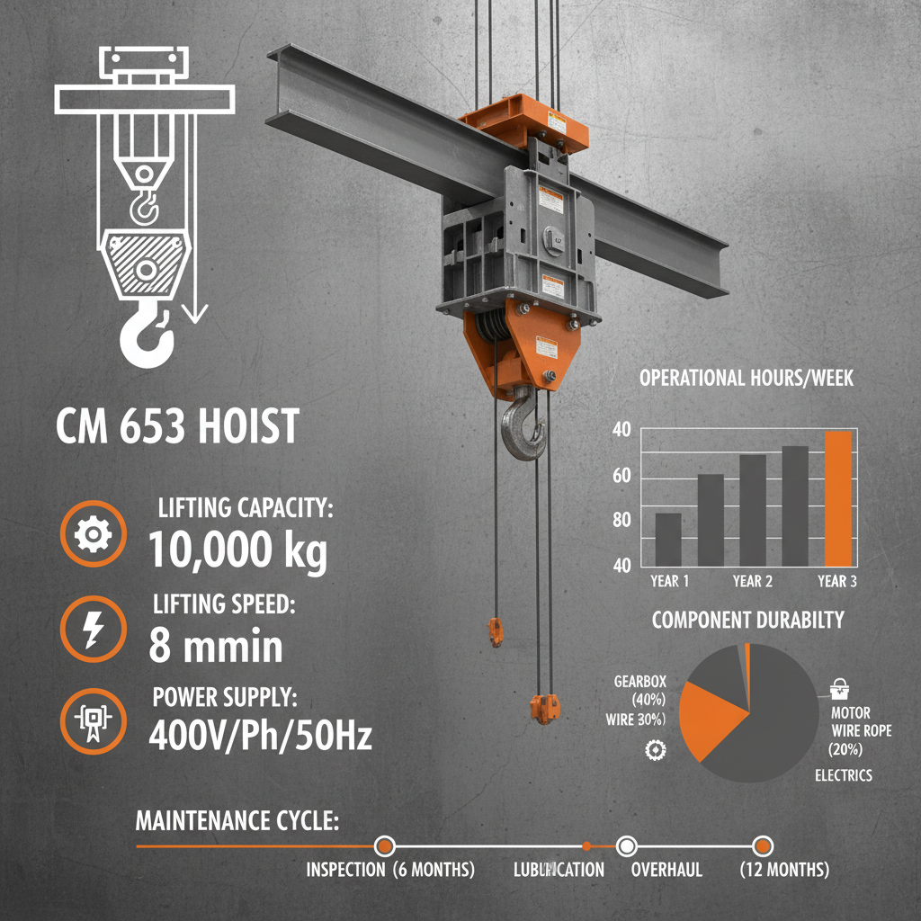 Comprehensive Guide to the CM 653 Hoist Features and Applications