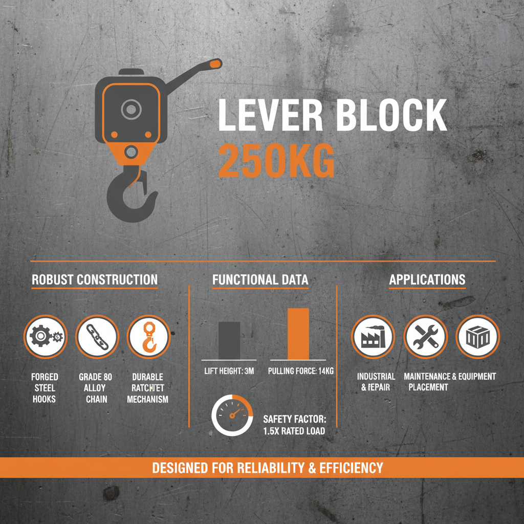 Comprehensive Guide to Lever Block 250kg Applications and Safety