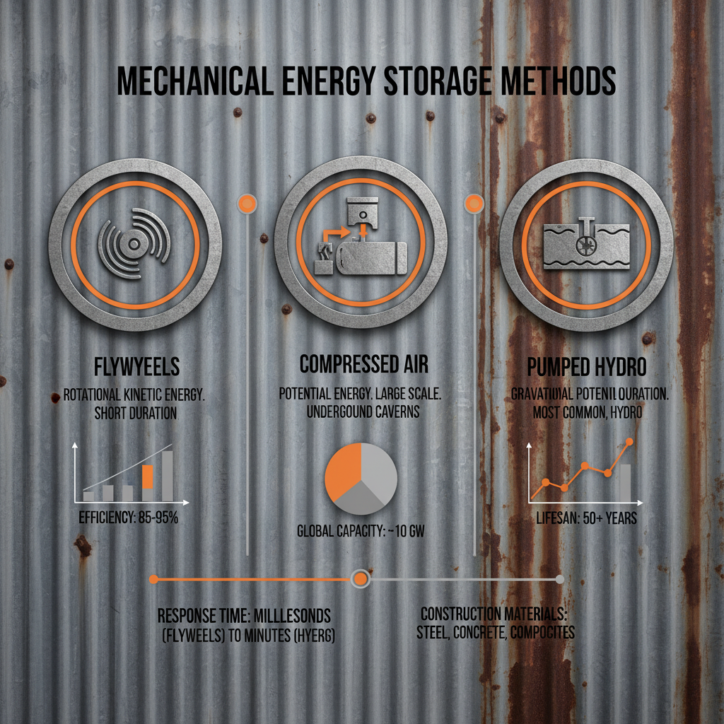 Exploring Advanced Mechanical Energy Storage Methods for a Sustainable Future