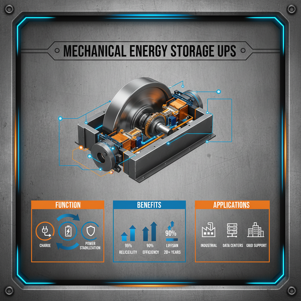 Revolutionizing Power Resilience with Advanced Mechanical Energy Storage UPS Systems