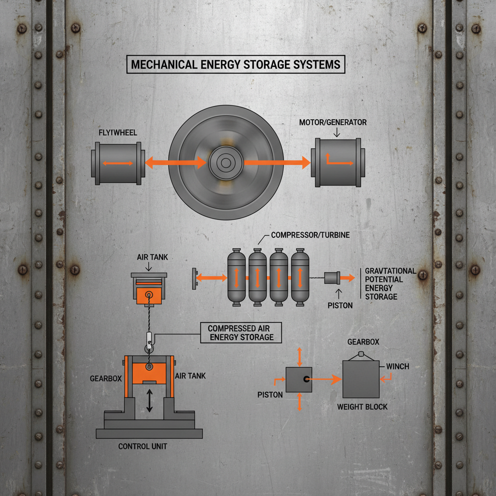 Exploring Mechanical Means of Energy Storage for a Sustainable Future