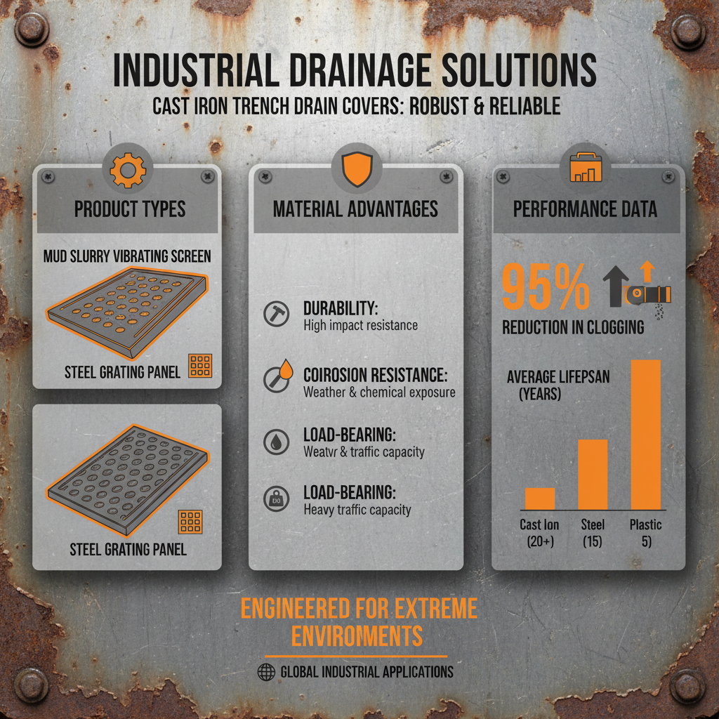 Comprehensive Guide to Durable Cast Iron Trench Drain Covers for Various Applications