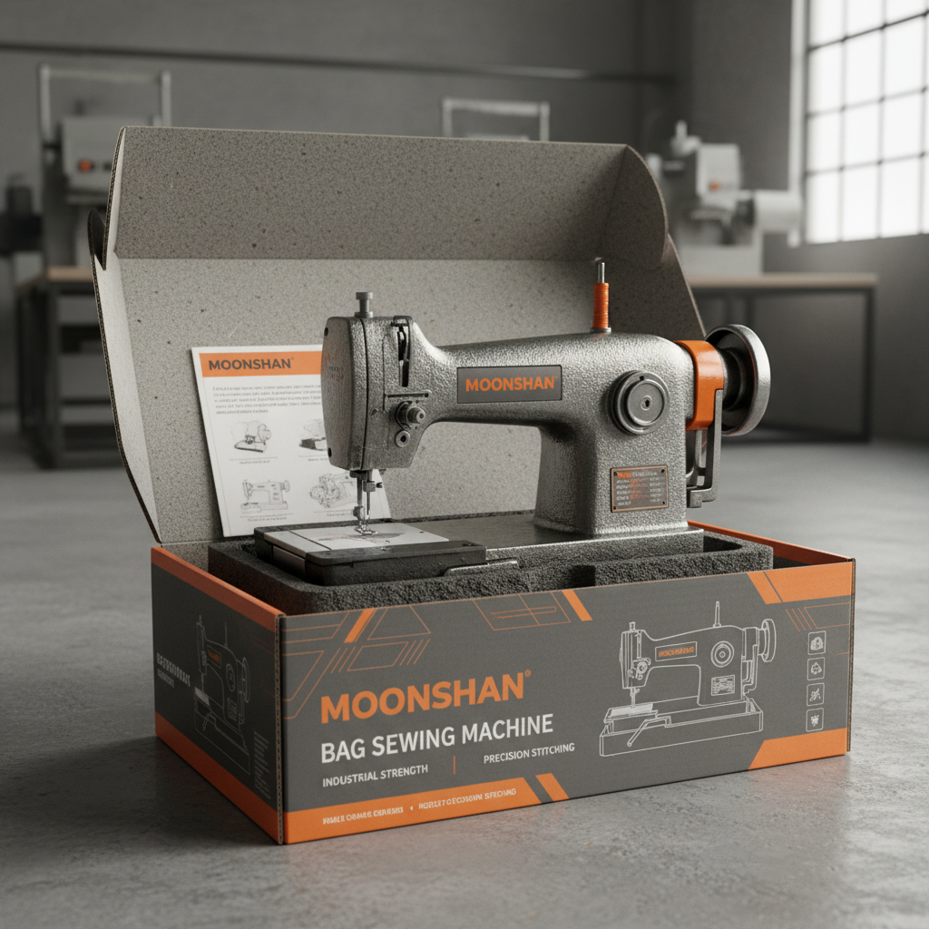 Optimizing Bag Production with the Reliable Moonshan Bag Sewing Machine