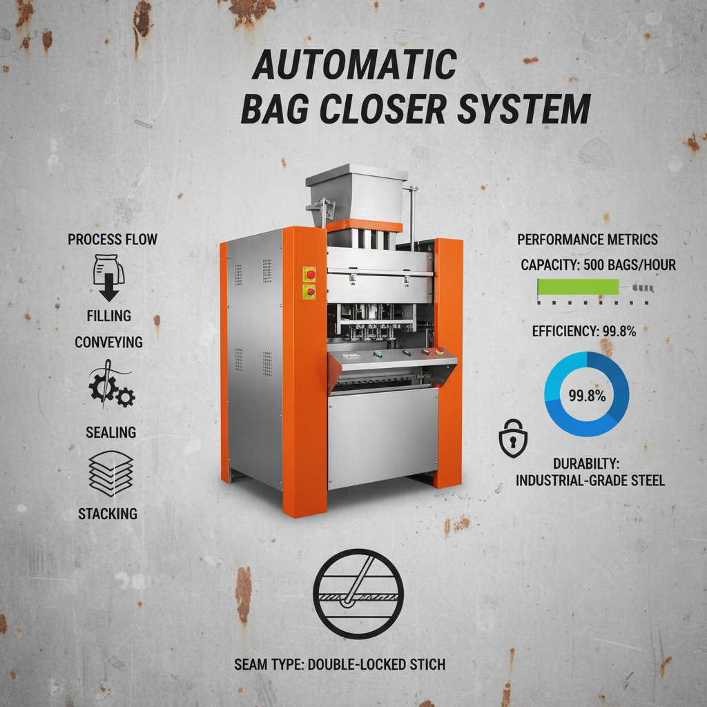Maximize Packaging Efficiency with an Automatic Bag Closer Machine