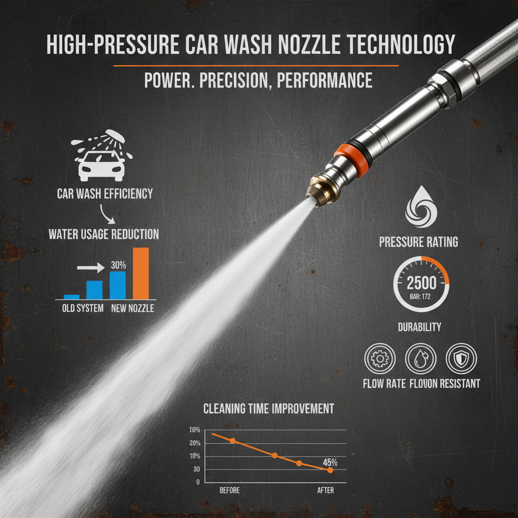 Choosing the Right High Pressure Nozzle for Car Wash and Detailing