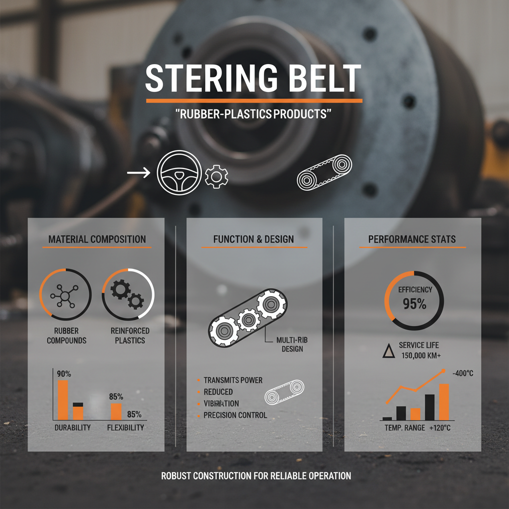 Choosing the Right Steering Belt for Optimal Vehicle Performance and Safety