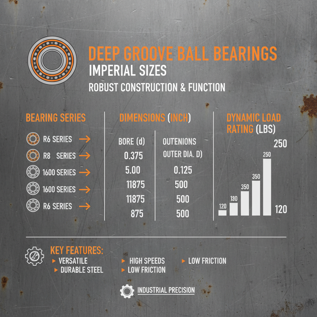 Understanding Deep Groove Ball Bearing Imperial Sizes for Optimal Performance