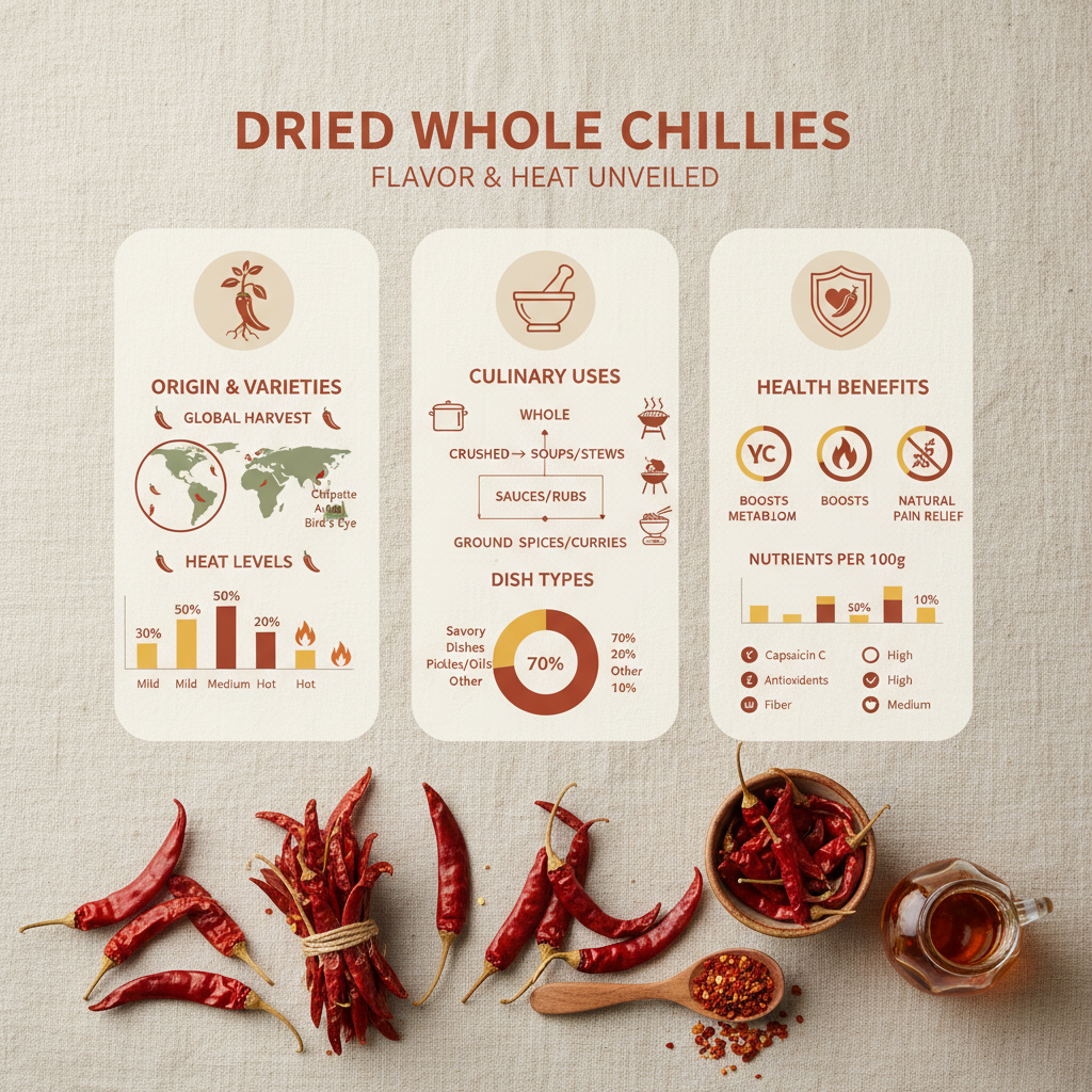 Exploring the Culinary World of Dried Whole Chillies and Their Versatile Uses
