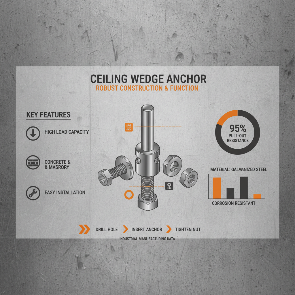 Comprehensive Guide to Ceiling Wedge Anchors for Secure Installations