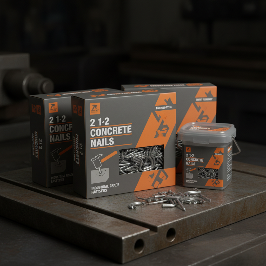 Understanding the Strength and Versatility of 2 1 2 Concrete Nails for Construction