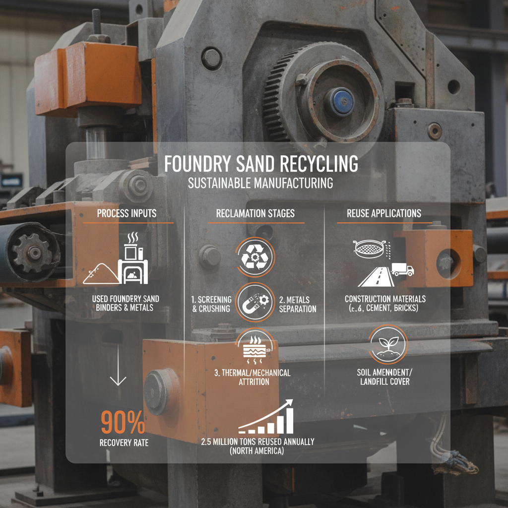 Foundry Sand Reuse Advancements for Sustainable Industrial Practices