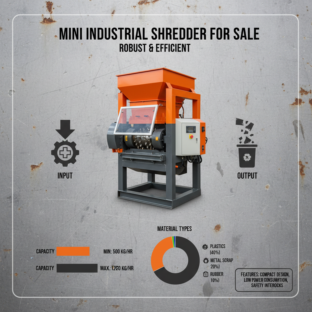Find the Best Mini Industrial Shredder for Sale and Boost Efficiency